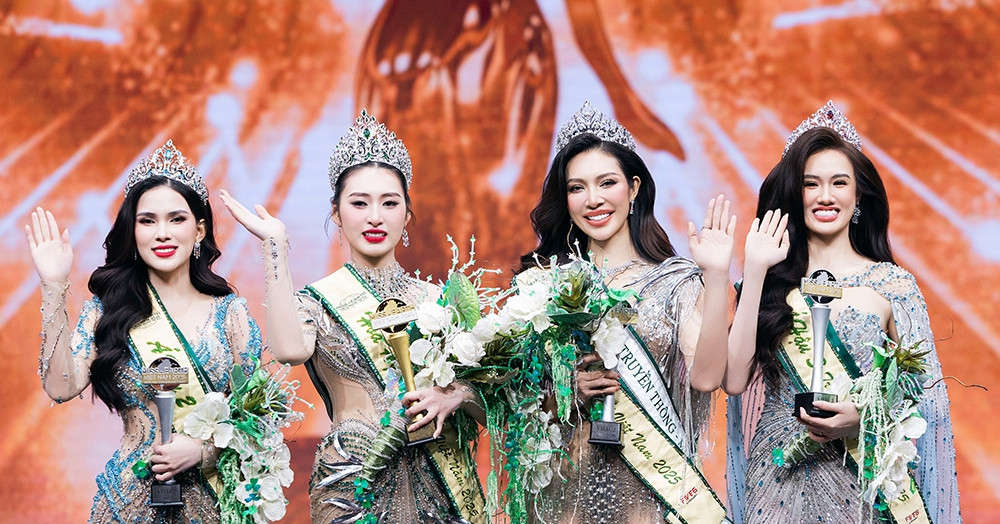 Ngo Thi Tram Anh wins Miss Earth Vietnam 2025
