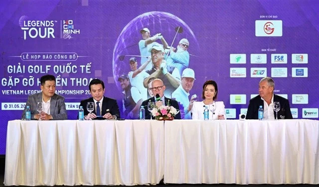 60 world golf legends to compete at Vietnam Legends Championship