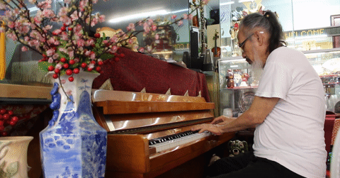 Sweet tunes and sesame treats: A dessert shop like no other in Saigon