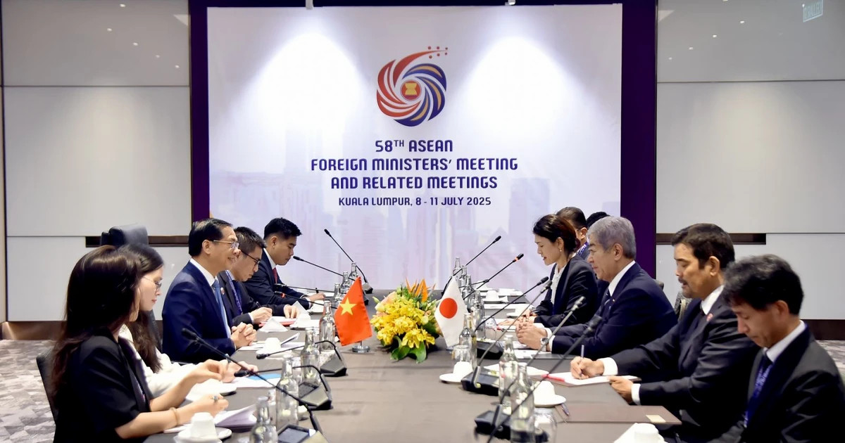 Deputy PM, FM meets with Japanese, Swiss foreign ministers on AMM 58 sidelines