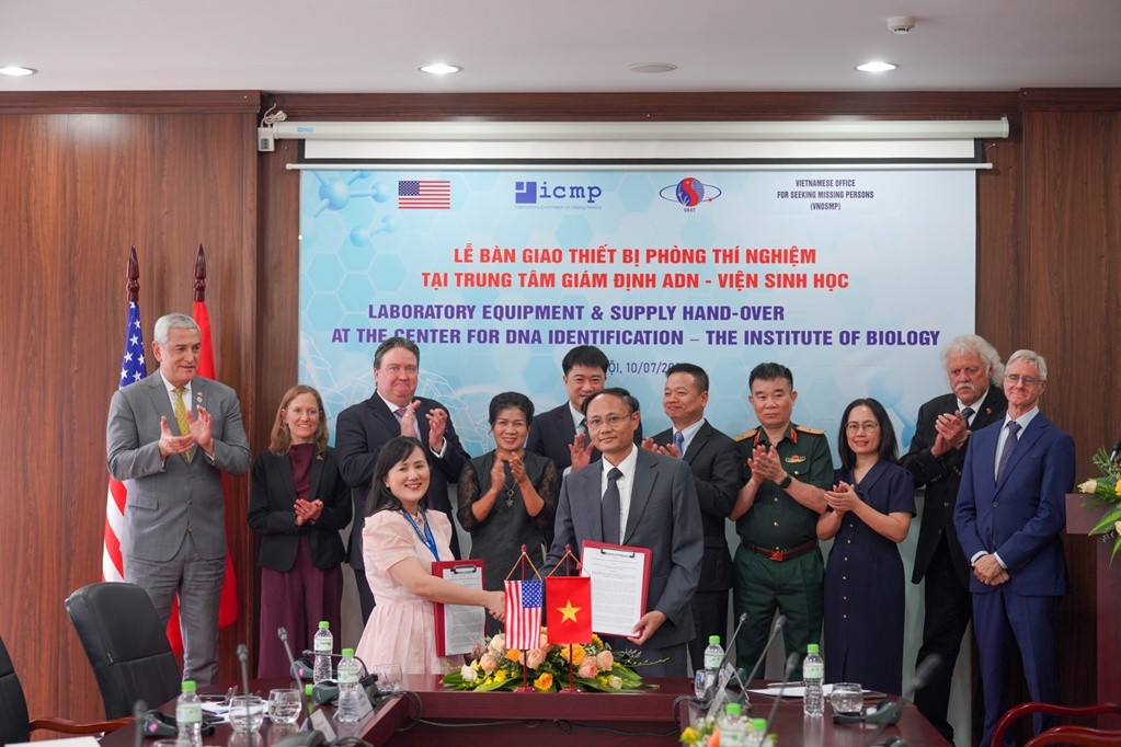 Vietnam enhances DNA identification of war remains with US support
