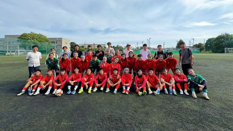 Vietnam U20 women’s team begins Japan training camp for AFC qualifiers