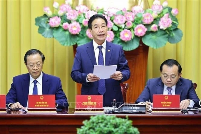 Nine newly adopted laws made public