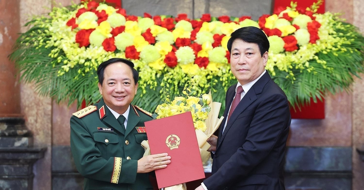 Vietnam promotes five senior military officials in high-profile ceremony