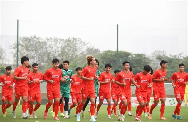 Vietnamese team finalise roster for 2025 ASEAN U23 Championship
