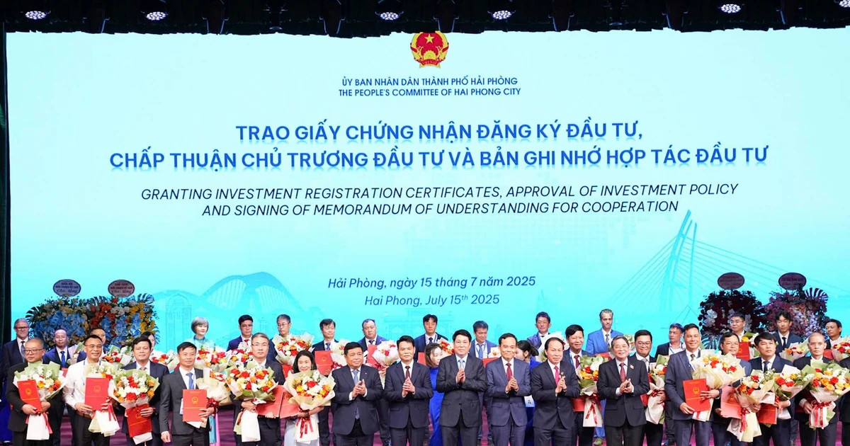 Hai Phong attracts over 15 billion USD in major investment commitments