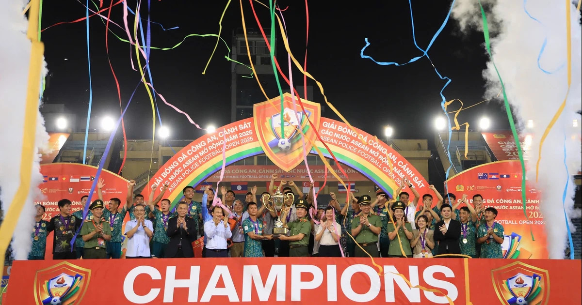 Vietnam Police II win 2025 ASEAN police football title
