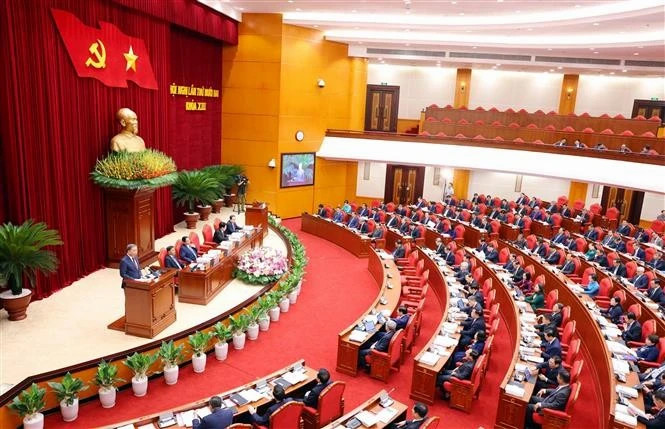 First working day of 13th Party Central Committee’s 12th plenum