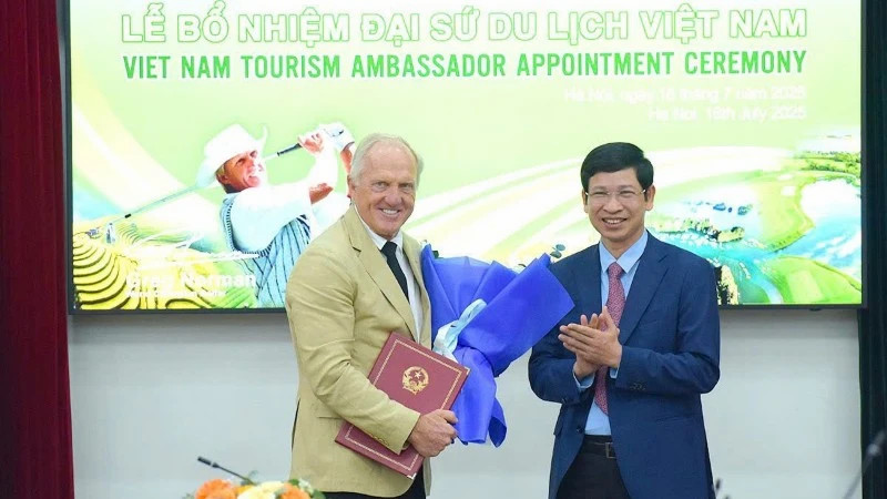 Greg Norman reappointed as Vietnam’s tourism ambassador until 2030