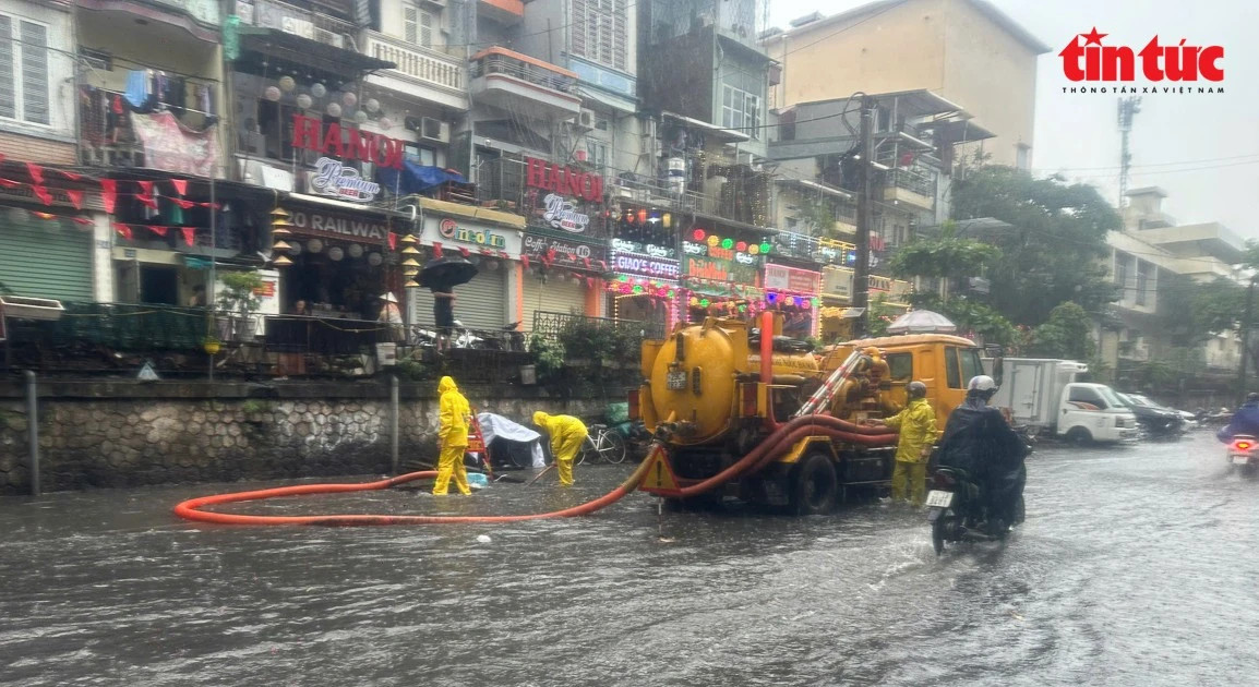 Hanoi spends over 14.6 million USD on inner-city flooding prevention