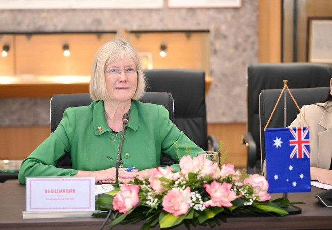 Newly appointed Ambassador of Australia to Vietnam Gillian Bird (Photo: Ministry of Industry and Trade)