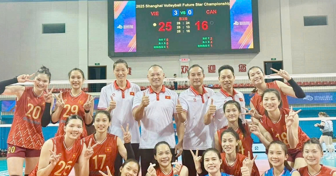 Vietnam women's volleyball wraps up Shanghai 2025 in fourth place