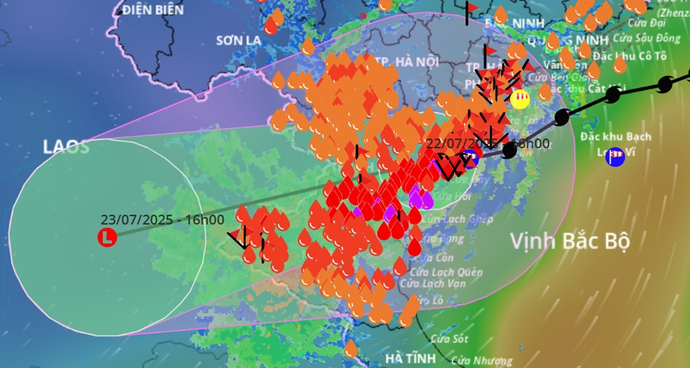 Storm Wipha officially weakens, flash flood risk remains high