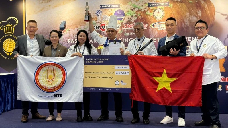 Vietnam’s bakers take top honors at 2025 “Battle of The Pastry & Bakery”