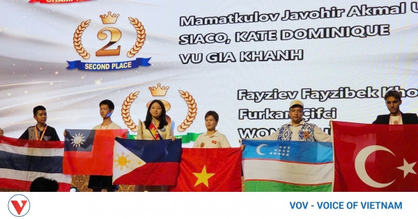 Big haul of medals for Vietnam at World Mathematics Invitational 2025