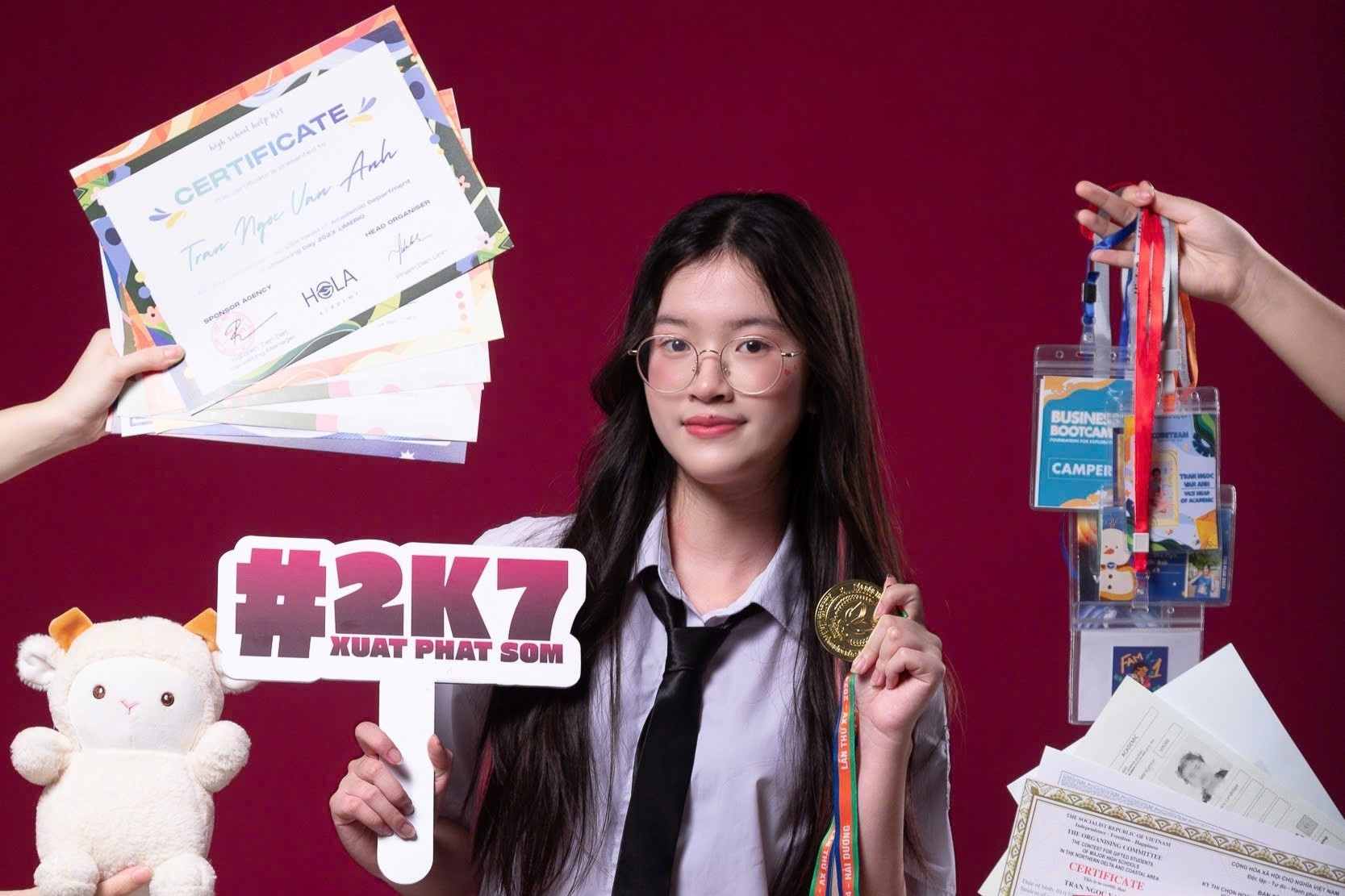 Hanoi student admitted to both top Chinese universities