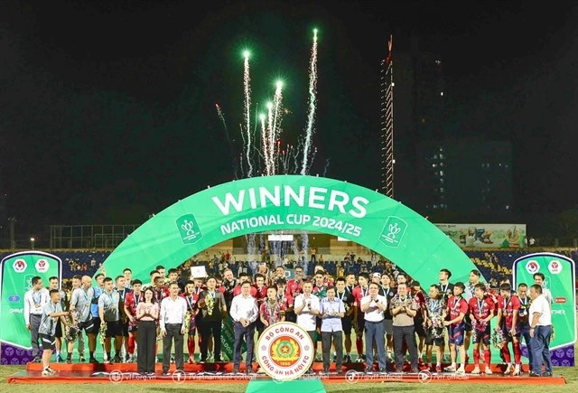 Hanoi Police, Nam Dinh to compete in AFC Champions League Two