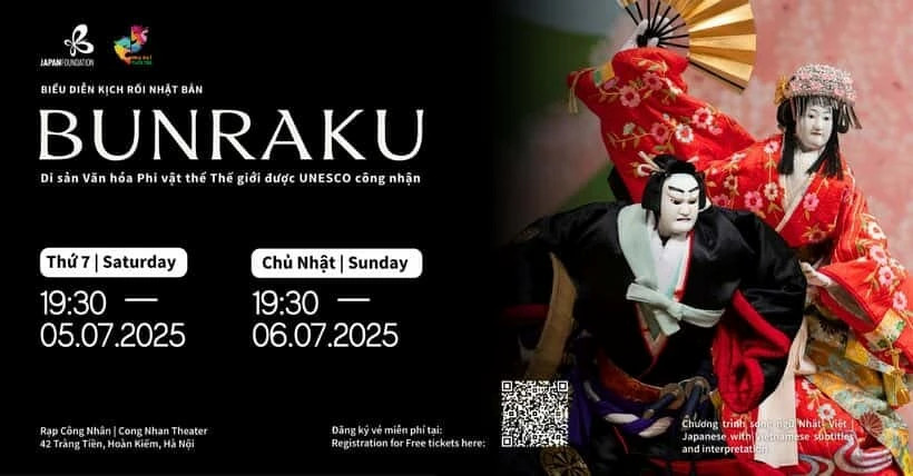 Traditional Japanese puppeteers to perform in Hanoi