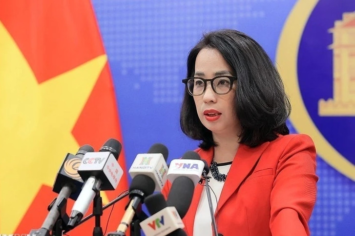 Vietnamese authorities keep close watch on developments in East Sea: Spokeswoman