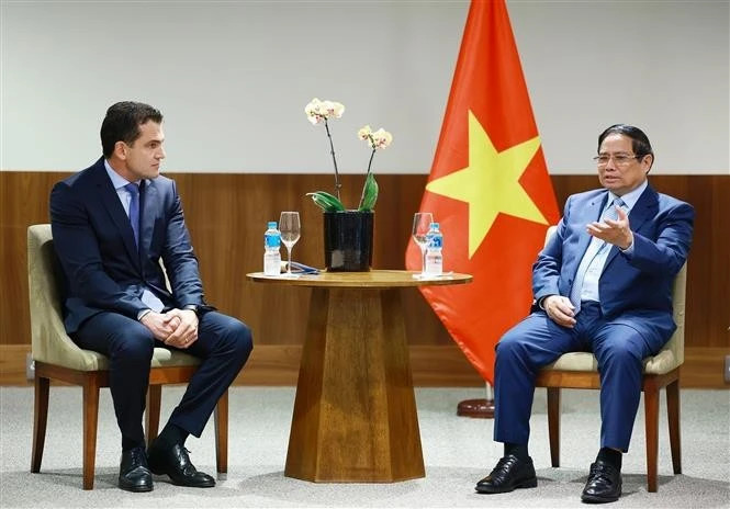 Vietnamese PM Pham Minh Chinh works with leading Brazilian businesses