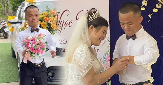 Man 1.28m tall finds love and marriage after 700km journey