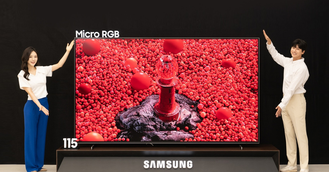 World’s first Micro RGB TV debuts with jaw-dropping features and price