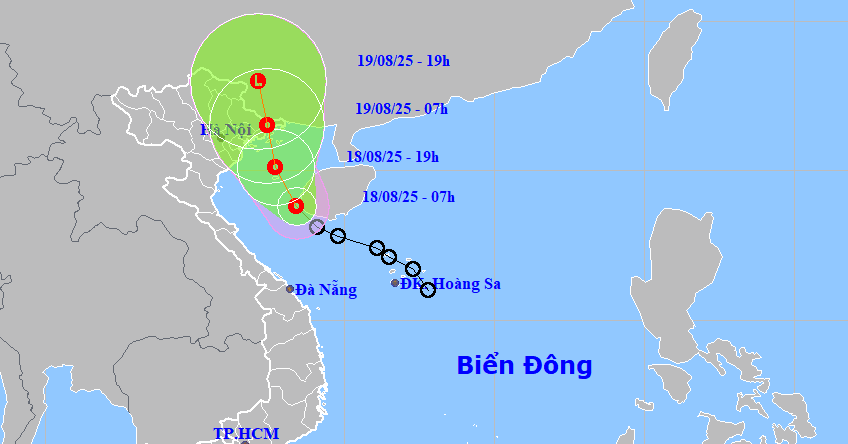 Storm update: Tropical depression to hit northern Vietnam with strong winds