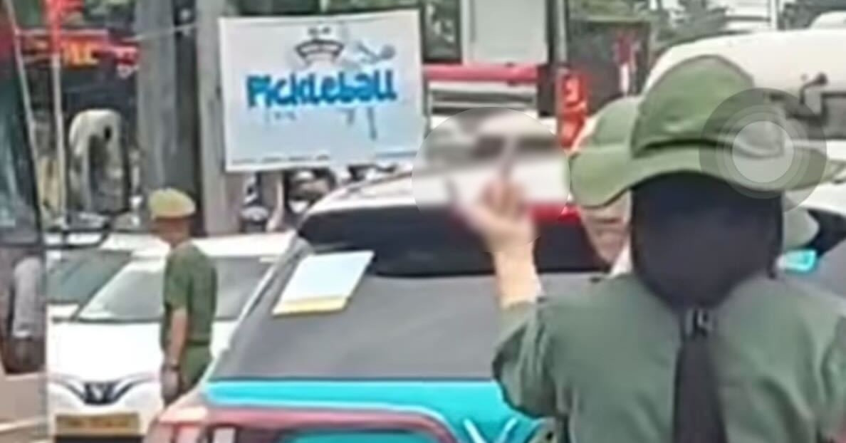 Student regrets offensive gesture at A80 convoy, father speaks out