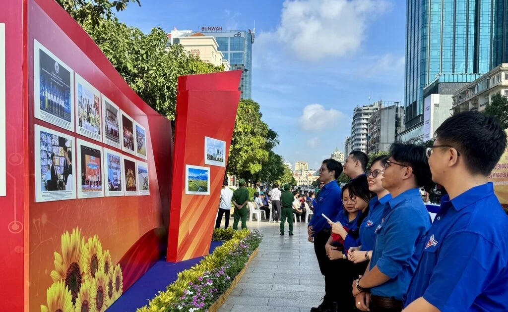 HCM City exhibition highlights nation’s 80-year development journey