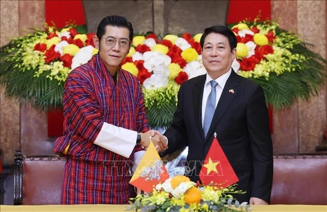 State President holds talks with King of Bhutan