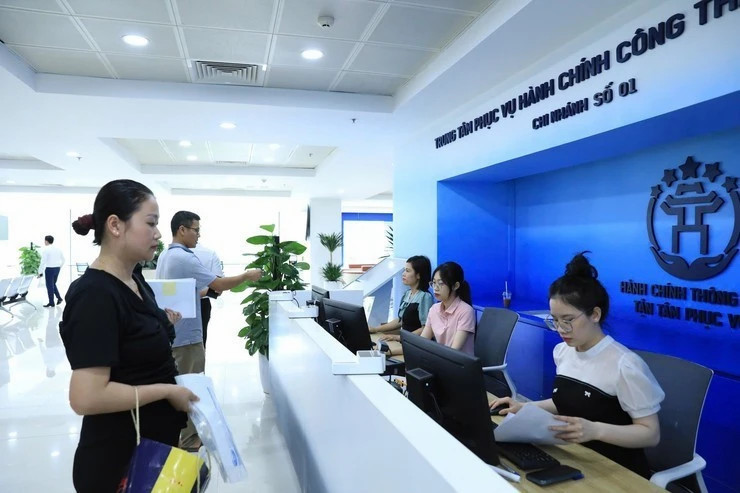 Hanoi: Complimentary utilities provided for public administrative service users