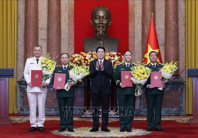President hands over rank promotion decisions to senior officers