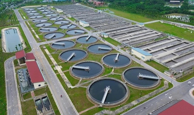 Hanoi inaugurates new wastewater treatment plant
