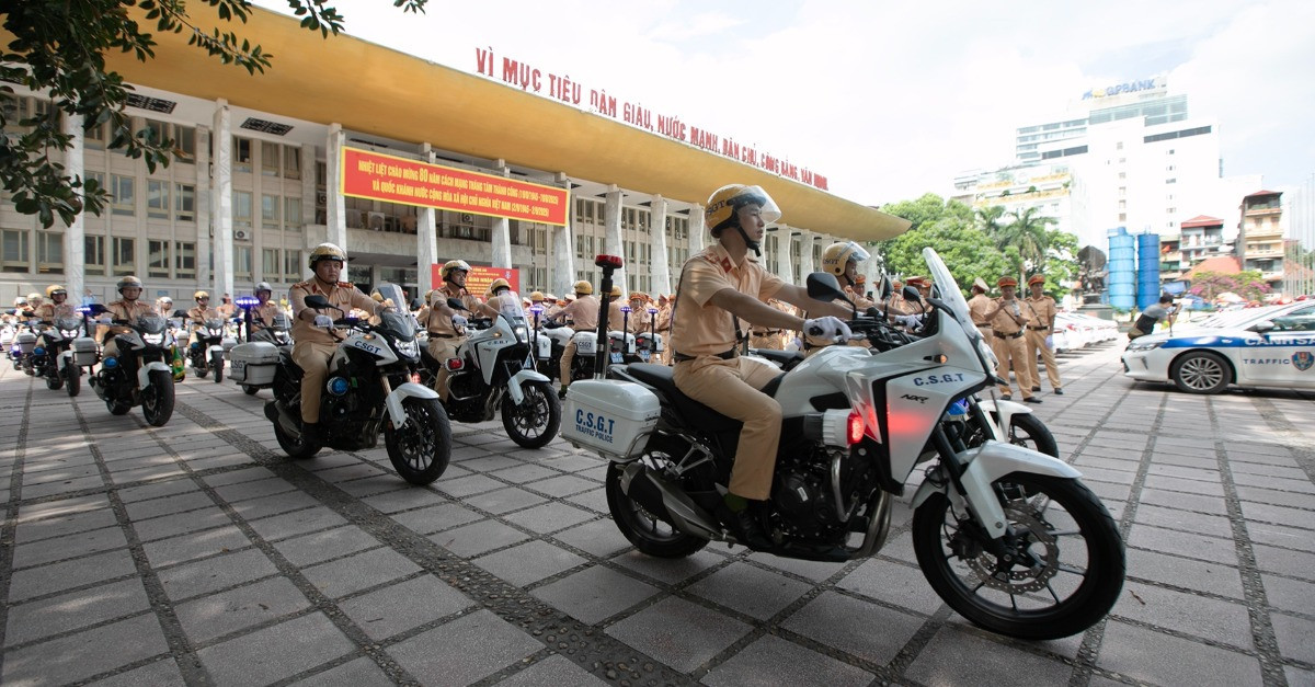 Hanoi deploys over 600 traffic police for National Day celebrations