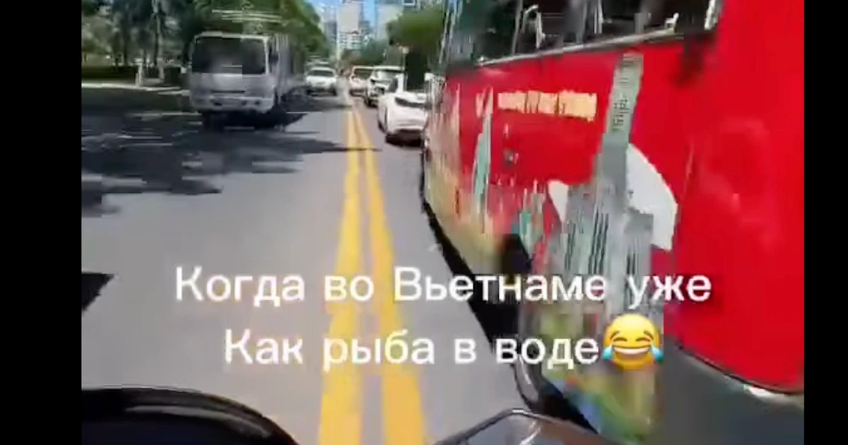 Russian man fined for reckless driving in Nha Trang leaves Vietnam