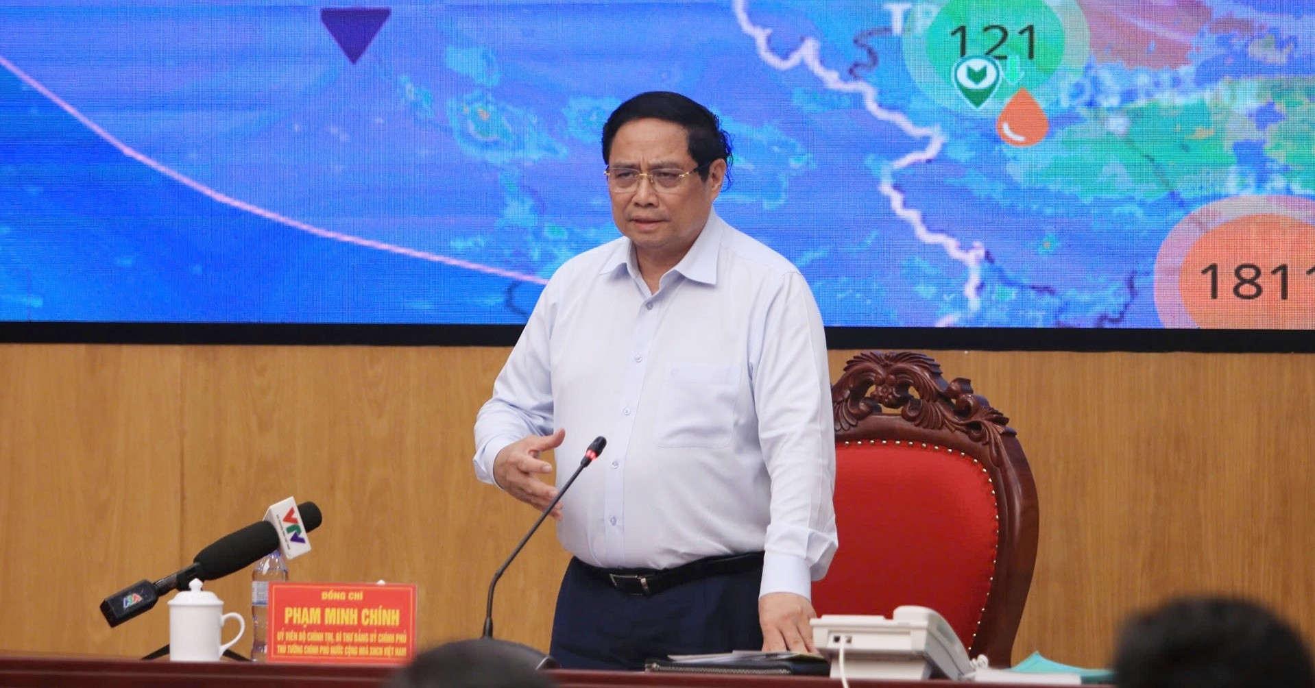 Prime Minister sets up forward command post to fight Storm Kajiki