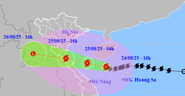 Storm Kajiki weakens but triggers severe rains and landslide warnings