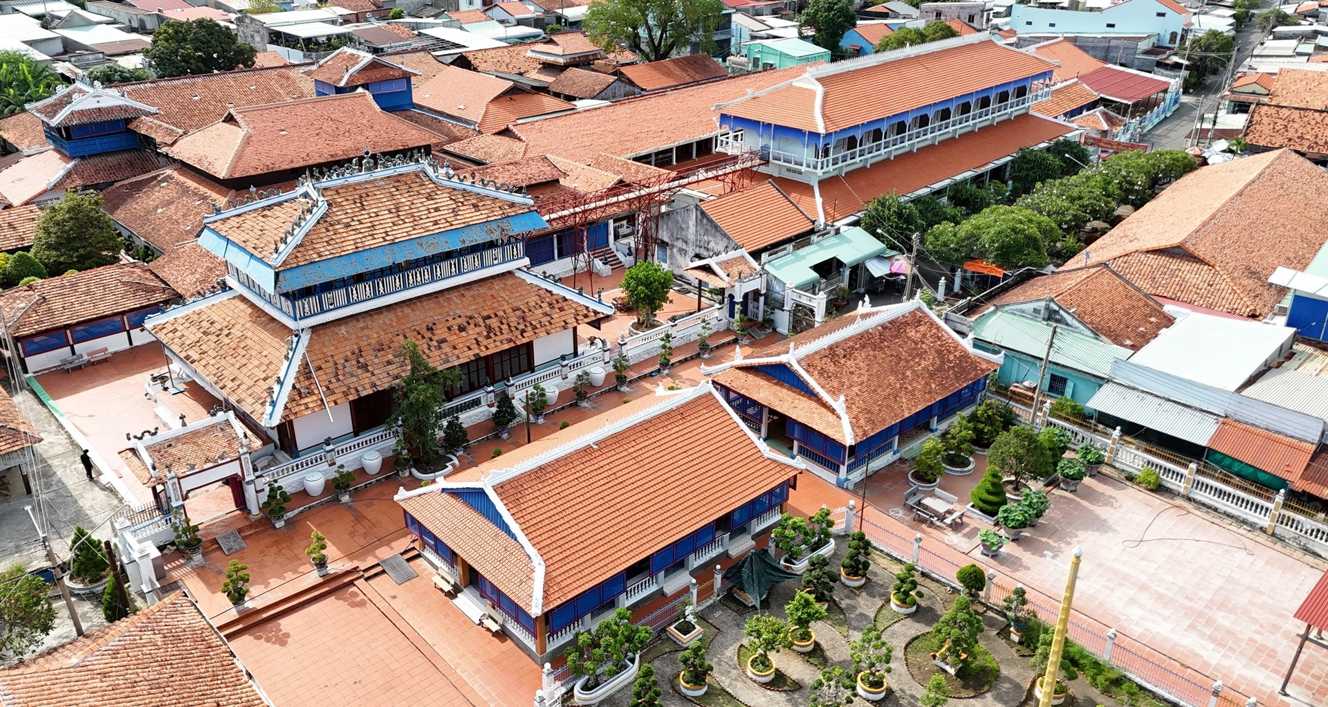 Century-old Nha Lon Long Son stands as a cultural village in HCM City