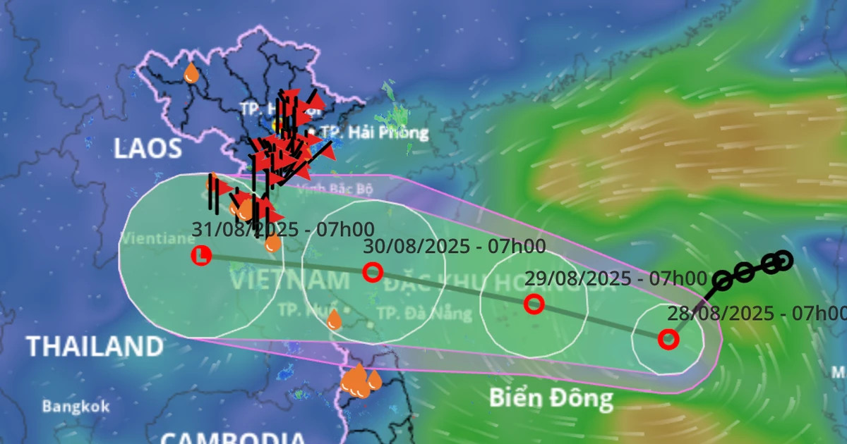 Tropical depression to impact central Vietnam following storm Kajiki
