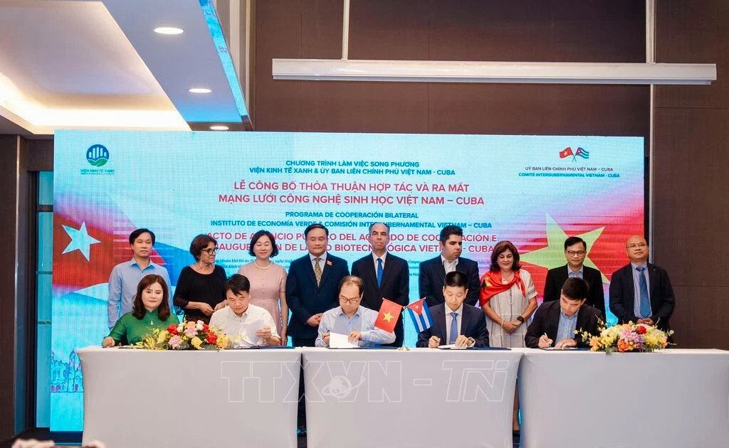 Vietnam – Cuba biotechnology network launched