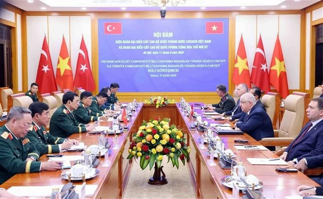 Turkish Defence Minister begins official visit to Vietnam