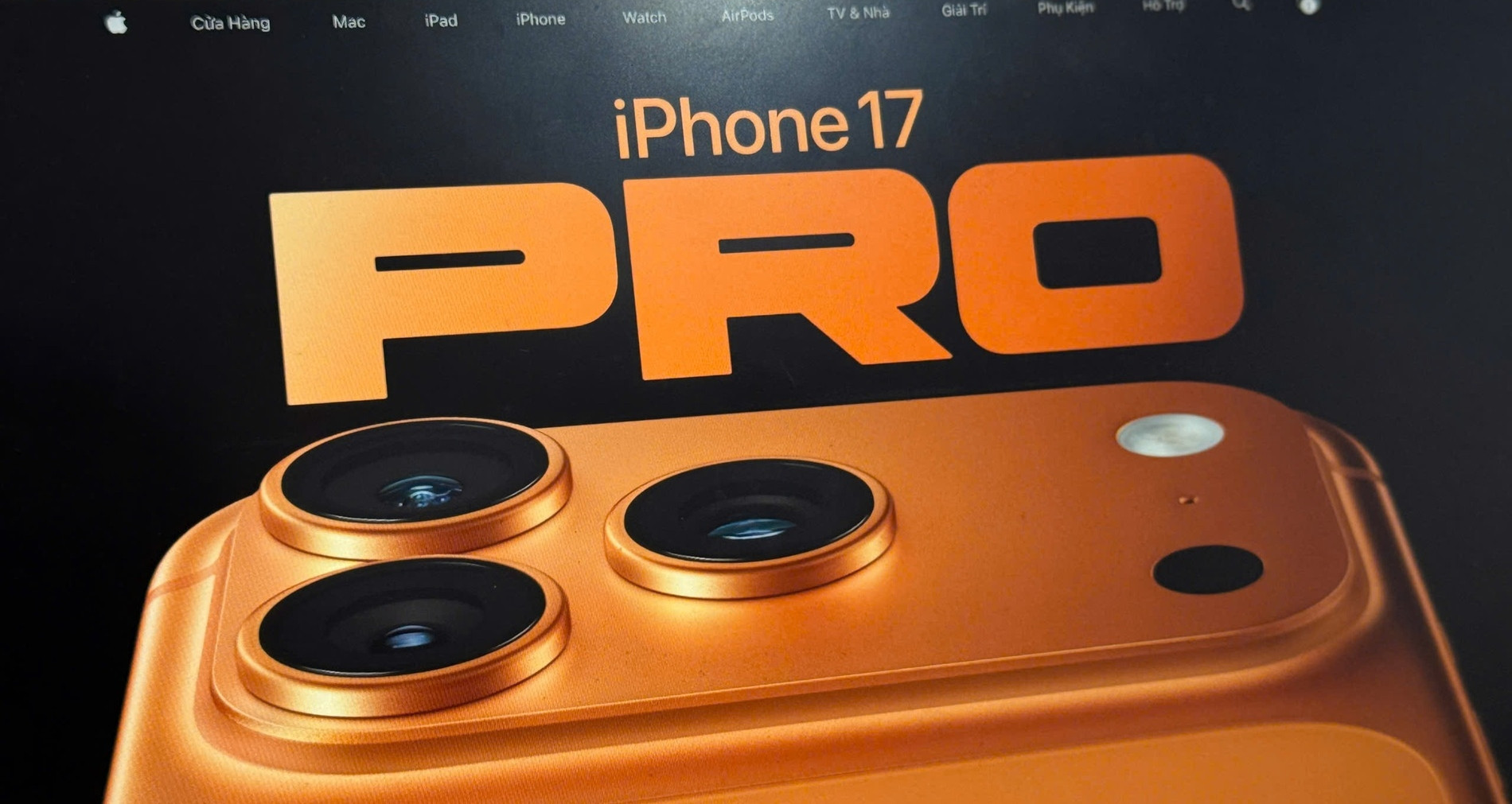 iPhone 17 preorders open in Vietnam, Pro Max orange leads demand