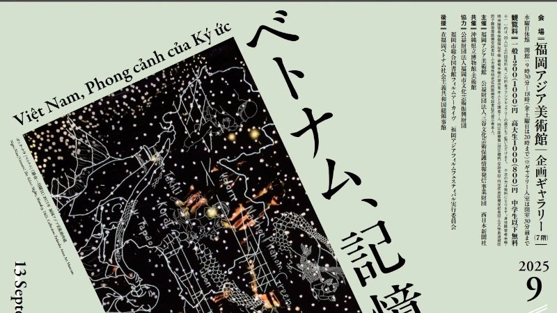 Japan hosts special Vietnam art exhibition in Fukuoka and Okinawa