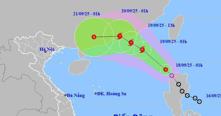 Storm No. 8 may form soon as tropical depression intensifies in East Sea