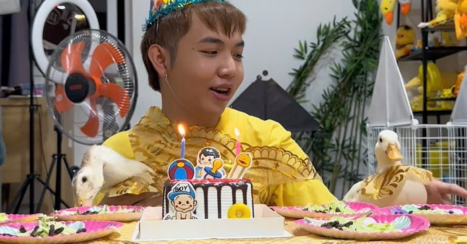 Ho Chi Minh City man raises pet ducks to relieve stress