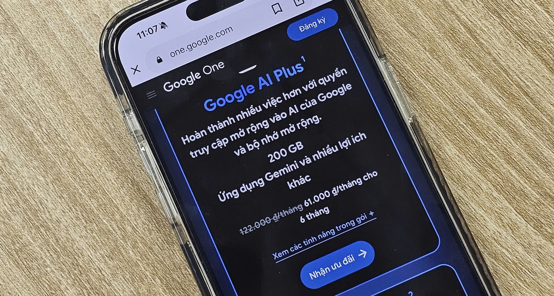 Google offers advanced AI tools in Vietnam for just $5/month