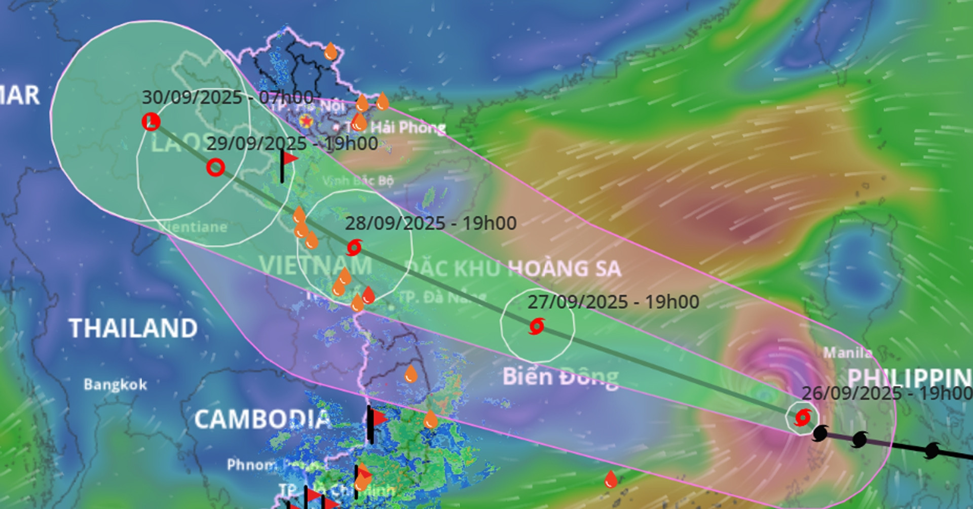 Storm Bualoi accelerates, threatens central Vietnam with heavy rains