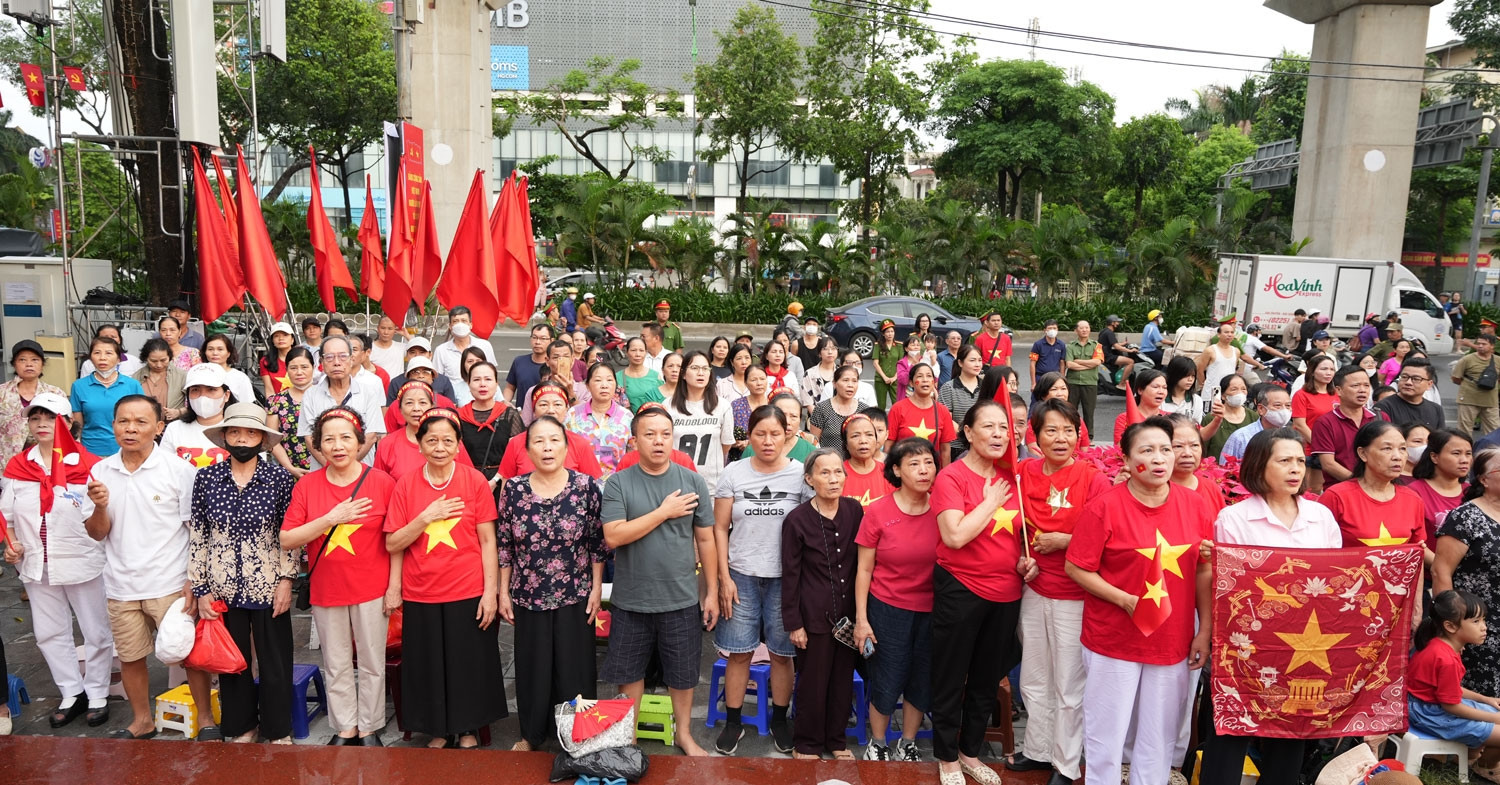 Millions join in singing Vietnam’s national anthem on September 2