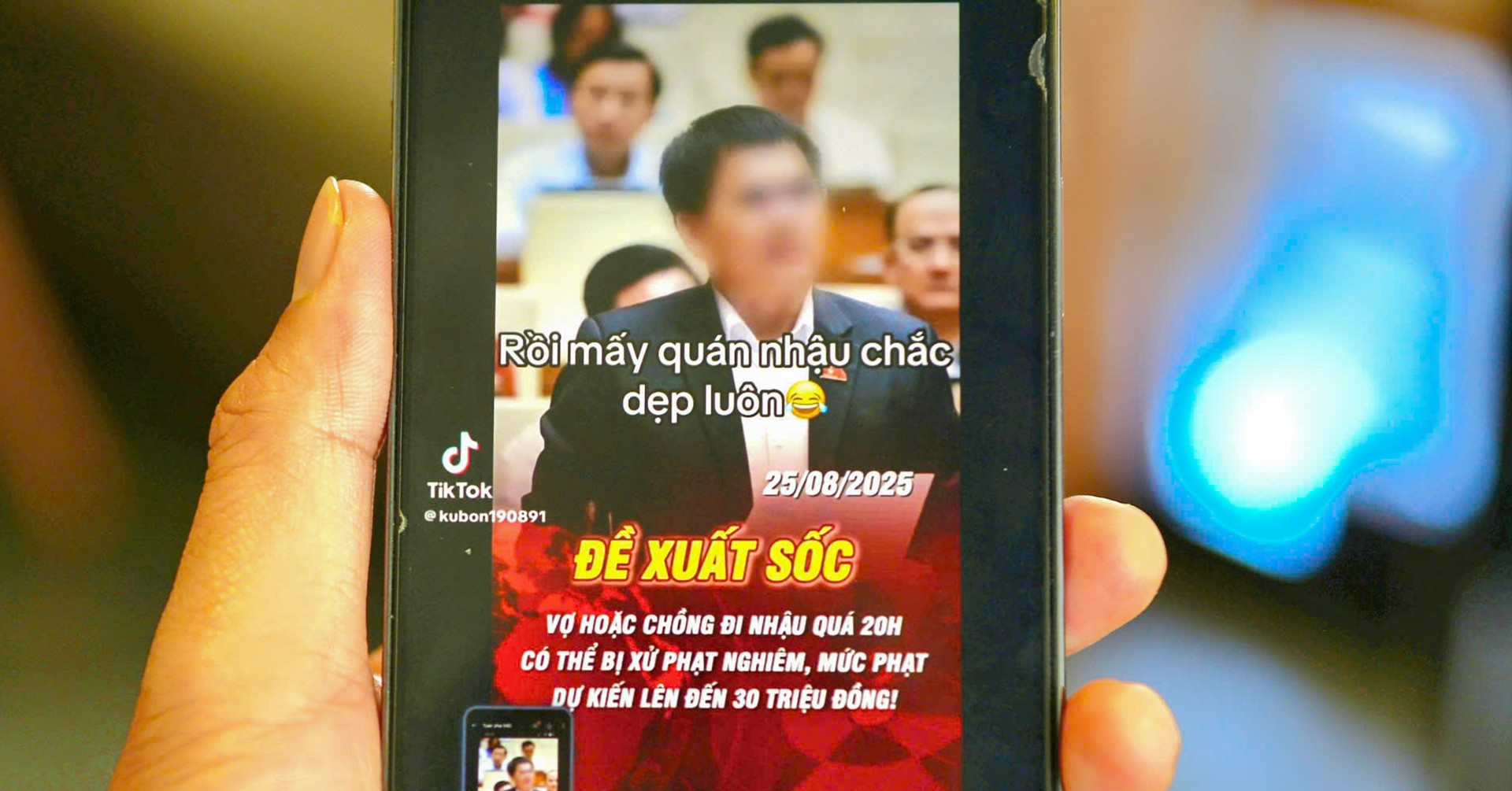 TikTok user fakes lawmaker’s speech, prompts police investigation