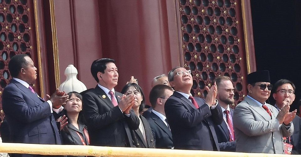Vietnam’s President attends 80th anniversary of anti-fascist victory in China